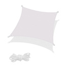 Żagiel przeciwsłoneczny kwadratowy 5x5m popielaty