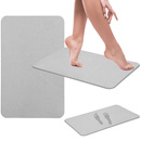 Mata łazienkowa diatomitowa 45x35x0,9 cm antybakteryjny dywanik szary