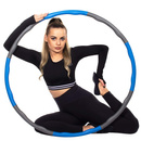 Hula hop z masażerem 100cm niebieskie