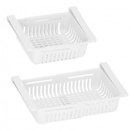 Organizer do lodówki wielofunkcyjny wkład, pojemnik biały