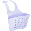 Organizer kuchenny 11x7cm pojemnik na gąbki do zlewu fioletowy