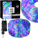 Wąż świetlny 11,5 m multikolor 240 Led z programatorem IP44 dekoracja świąteczna