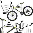 Wieszak na rower uchwyt rowerowy metalowy na ścianę
