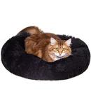 Legowisko dla kota 40cm, pluszowe posłanie czarny
