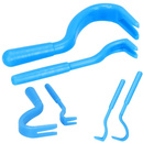 Szczypce do usuwania kleszczy 2 szt. niebieskie pęseta