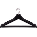 Wieszaki na ubrania drewniane zestaw 3 szt. czarne