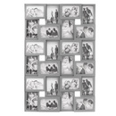 Ramka na zdjęcia 24 zdjęcia multiramka 10x15 szara