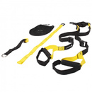 Taśmy treningowe do ćwiczeń, pasy crossfit czarno-żółte