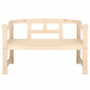 Ławka ogrodowa dwuosobowa, drewniana ekologiczna