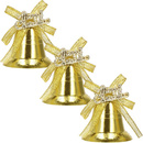 Ozdoba choinkowa 3 szt. świąteczna dzwoneczki bombki na choinkę zawieszki