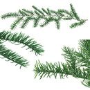 Gałązka świąteczna 58 cm ozdoba do stroika dekoracja sztuczna