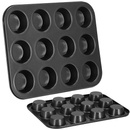 Forma do pieczenia na 12 muffinek 35x 26,5 cm metalowa foremka