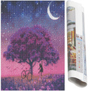 Haft diamentowy mozaika krajobraz drzewo obraz 40x30 cm