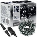 Lampki choinkowe 500 led zimny biały+ zimny biały flash 27,5 m oświetlenie zewnętrzne, wewnętrzne