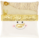 Poszewka na poduszkę 40x40 cm bałwan świąteczna