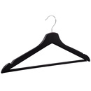 Wieszaki na ubrania drewniane zestaw 30 szt. czarne