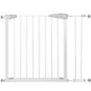 Barierka na schody 76-99 cm bramka rozporowa, zabezpieczająca biała