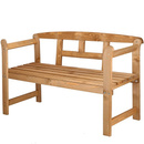 Ławka ogrodowa dwuosobowa, drewniana impregnowana ekologiczna