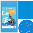 Mata chłodząca dla psa i kota 50x40 cm mata żelowa niebieska