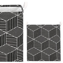 Kosz do przechowywania pojemnik na zabawki czarny