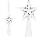 Ozdoba choinkowa 10cm świąteczna zawieszka gwiazdka