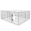 Kojec dla zwierząt wybieg dla szczeniaków klatka dla psa 160 x 60 cm