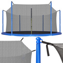 Siatka wewnętrzna 10FT 8 słupków do trampoliny 300/305/312cm