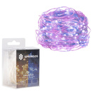 Lampki choinkowe 100 LED różowy+niebieski