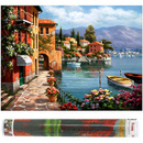 Haft diamentowy mozaika krajobraz obraz 40x30 cm