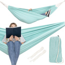 Hamak dwuosobowy 200 kg bujak ogrodowy 200x150cm miętowy