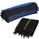 Siatka do trampoliny zewnętrzna z osłoną na sprężyny 244 cm 8 FT 6 słupków niebieska