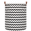 Kosz do przechowywania pojemnik na zabawki ubrania zygzak