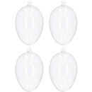 Bombki akrylowe 4 szt. 9 cm jajo faberge dekoracja decoupage