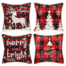 Poszewka świąteczna zestaw 4 szt. na poduszkę 40x40cm dekoracja