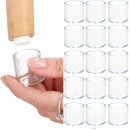 Nakładki silikonowe na nogi krzesła 16 szt. ochronne nasadki 16 mm