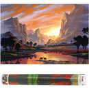 Haft diamentowy mozaika krajobraz obraz 40x30 cm