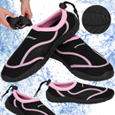 Buty plażowe damskie rozm. 40 szybkoschnące buty do wody i sportów wodnych czarno-różowe
