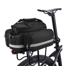 Torba rowerowa sakwa na bagażnik 30 L czarna
