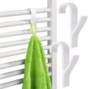 Haczyki na grzejniki 2 szt. dwustronne na wieszaki na kaloryfer