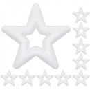 Bombka styropianowa 12cm gwiazda styropianowa decoupage zestaw 10 szt.