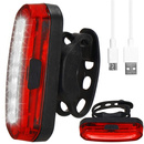 Lampka rowerowa tylna usb światło rowerowe 50 lumenów 