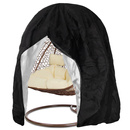 Pokrowiec na fotel wiszący 230x200cm wodoodporny czarny