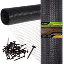 Siatka na krety 1x25 m przeciw kretom, nornicom 30g/m2 z kotwami