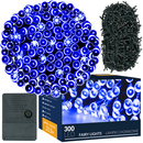 Lampki świąteczne 300 Led niebieskie 21,5 m oświetlenie choinkowe
