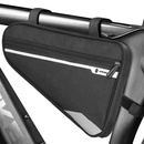 Torba rowerowa na ramę roweru sakwa 1,2L czarno-szara saszetka na rower