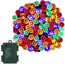 Lampki choinkowe 100 LED na baterię multikolor z programatorem