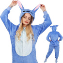 Piżama jednoczęściowa kigurumi damska kombinezon Stitch rozmiar S