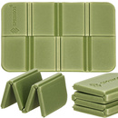 Mata turystyczna 37,5x28 cm biwakowa z pokrowcem, wodoodporna zielona 