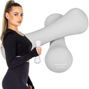 Ciężarki 2,5kg hantelki szare 2x2,5kg