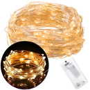 Lampki choinkowe 20 LED druciki mikro na baterie